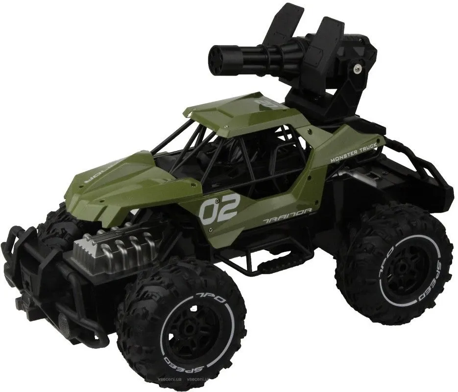 1:12 Remote Control Shooting Buggy Off-Road Vehicle Green