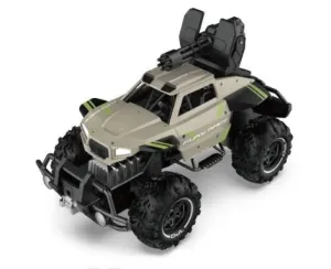 1:12 Remote Control Shooting Buggy With Missile Launch Function Cream
