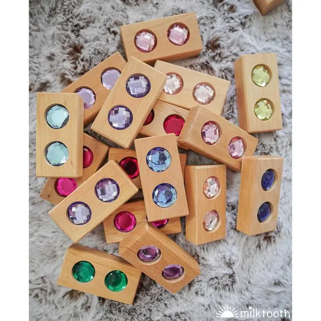 Bauspiel | Colour Street | 45 Blocks with Tray