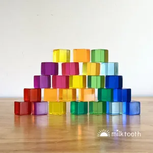Bauspiel | Lucite Cube | Single 1 Piece