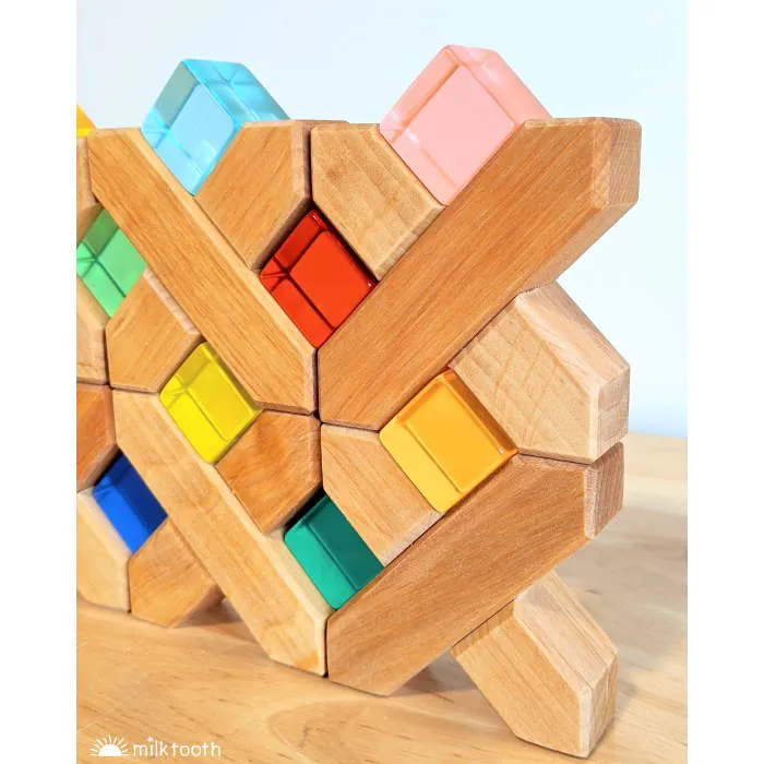 Bauspiel | Lucite Cube | Single 1 Piece