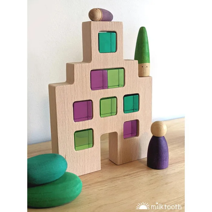 Bauspiel | Lucite Cube | Single 1 Piece