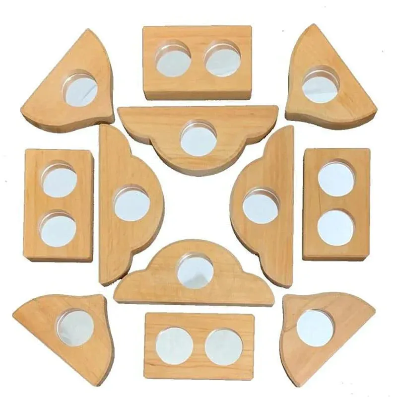 Bauspiel Mirror Blocks (12 pieces) Odin Parker