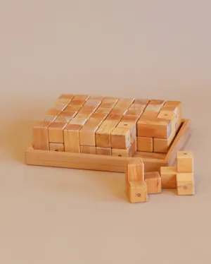 Bauspiel Natural Corner Blocks (24 pieces) Odin Parker