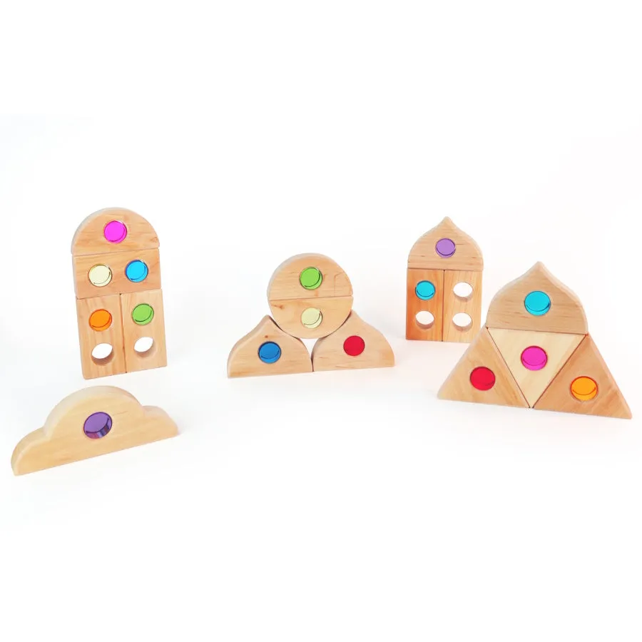Bauspiel | Peephole Blocks 20 Pieces