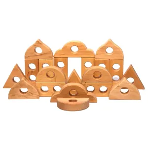 Bauspiel | Peephole Blocks 20 Pieces