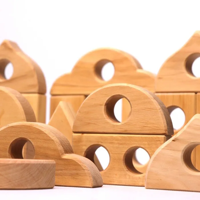 Bauspiel | Peephole Blocks 20 Pieces