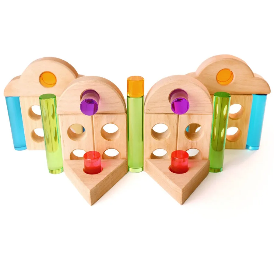 Bauspiel | Peephole Blocks 20 Pieces