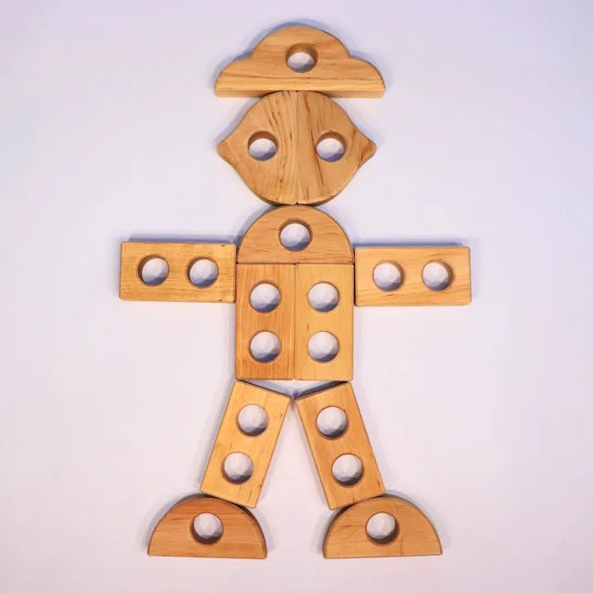 Bauspiel | Peephole Blocks 20 Pieces