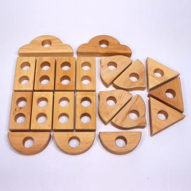 Bauspiel | Peephole Blocks 20 Pieces