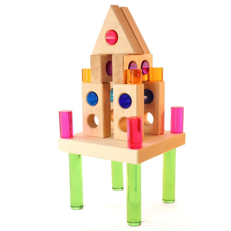 Bauspiel | Peephole Blocks 20 Pieces