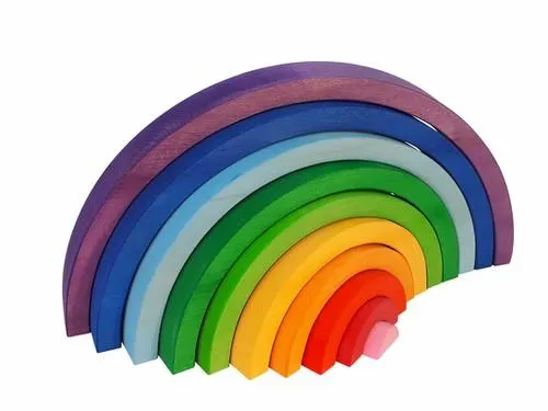 Bauspiel Rainbow (10 pieces) Odin Parker