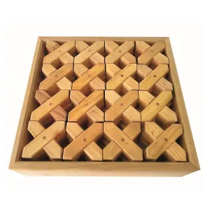 Bauspiel | X Blocks 32 with Tray