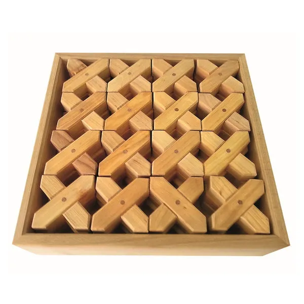 Bauspiel | X Blocks 32 with Tray