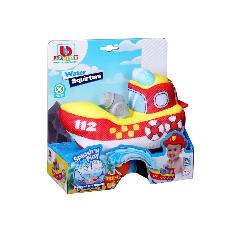 BB Junior Splash N Play Water Squirters Fire Boat