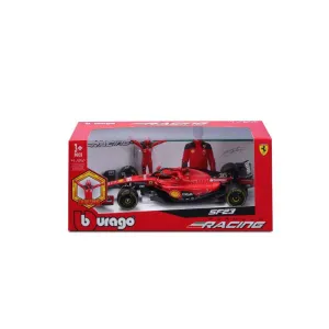 Bburago 1:24 F1 Ferrari Sf-23 (#16 (Charles LecleRC) - With Driver Figure