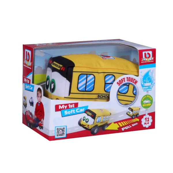 Bburago My 1st Soft Car - School Bus