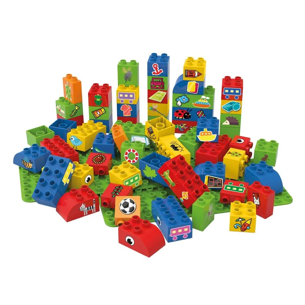 Biobuddi 008 - Learning to create 60 blocks Wise - Kids Toys