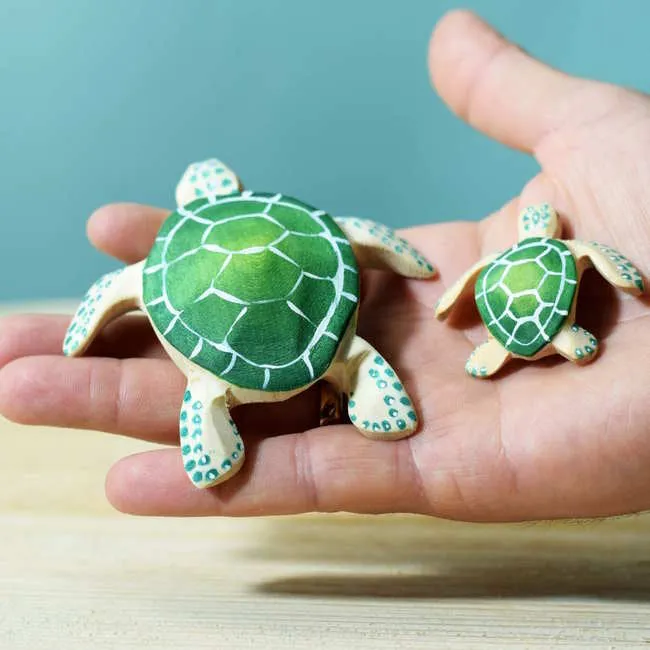Bumbu Toys | Green Turtle