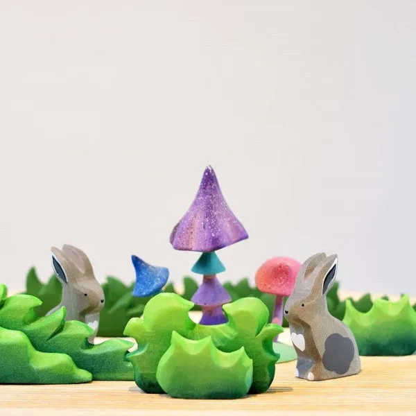 Bumbu Toys | Grey Rabbit Sitting