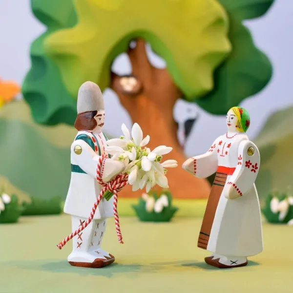 Bumbu Toys | Large Summer Oak Tree with Woodpecker & Nest