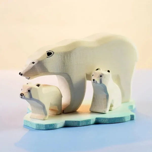 Bumbu Toys | Polar Bear Cub Standing