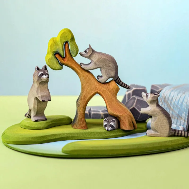 Bumbu Toys | Raccoon Sitting