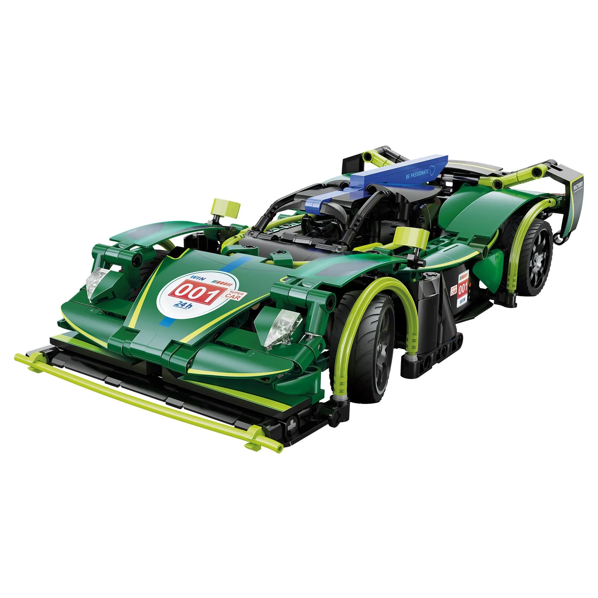 Cada: 1:14 Emerald Deity Brick Sport Car