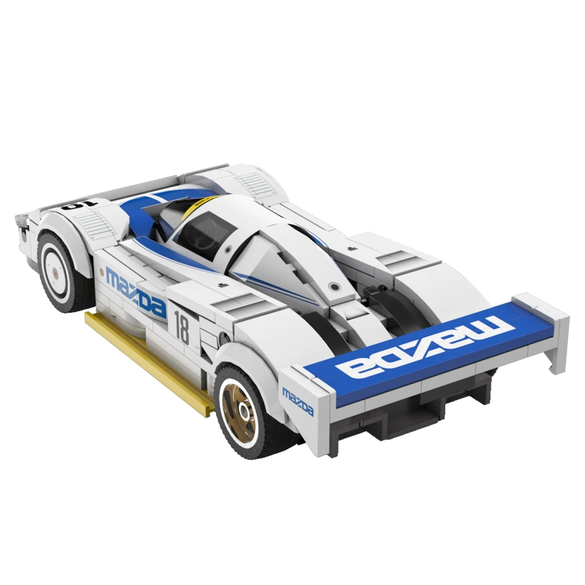 Cada: 1:24 Brick Mazda 787b 1991 Car