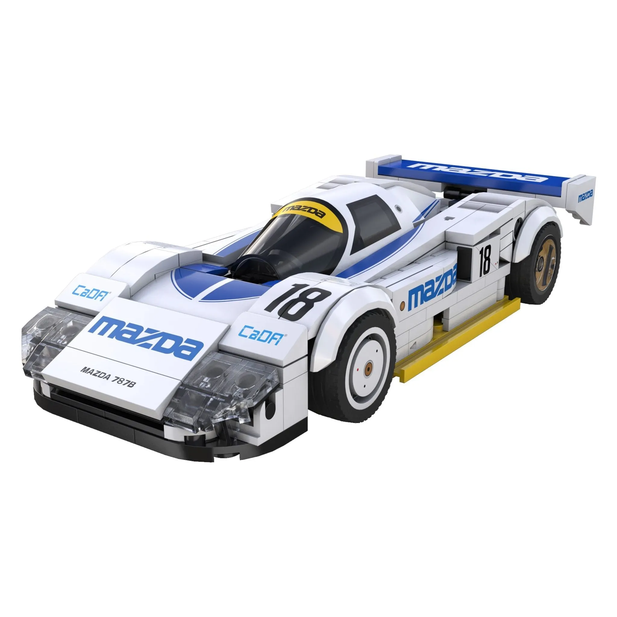 Cada: 1:24 Brick Mazda 787b 1991 Car