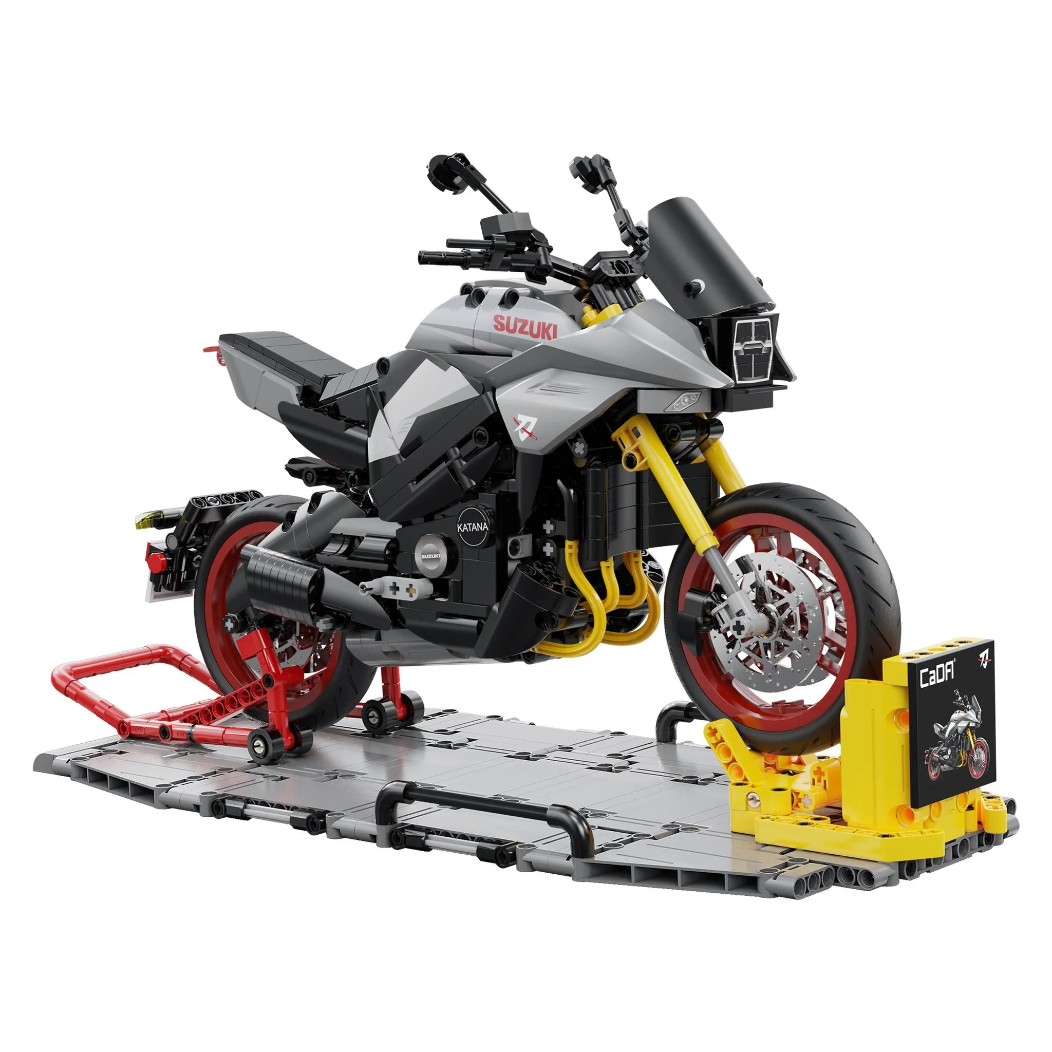 Cada: 1:6 Suzuki Katana 2022 Brick Motorbike