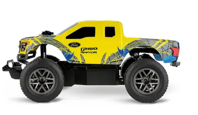 Carerra RC Ford F-150 Raptor Yellow/ Blue