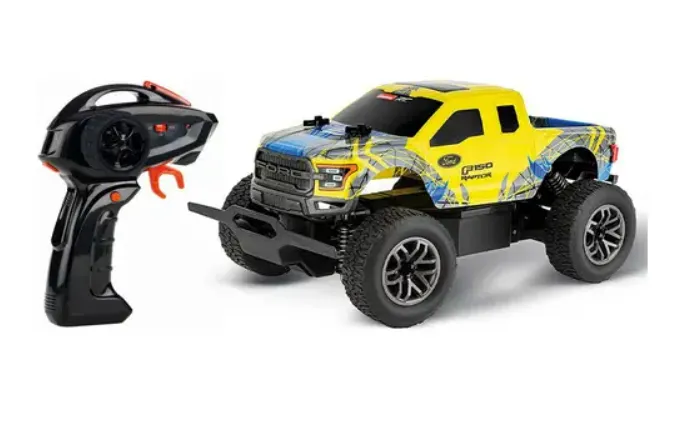 Carerra RC Ford F-150 Raptor Yellow/ Blue