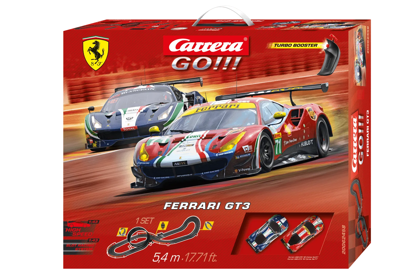 Carrera Go!!! Ferrari GT3 Slot Car Set