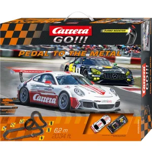 Carrera Go!!! Pedal To The Metal Slot Car Set