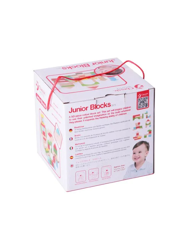 Classic World 50 Piece Junior Blocks