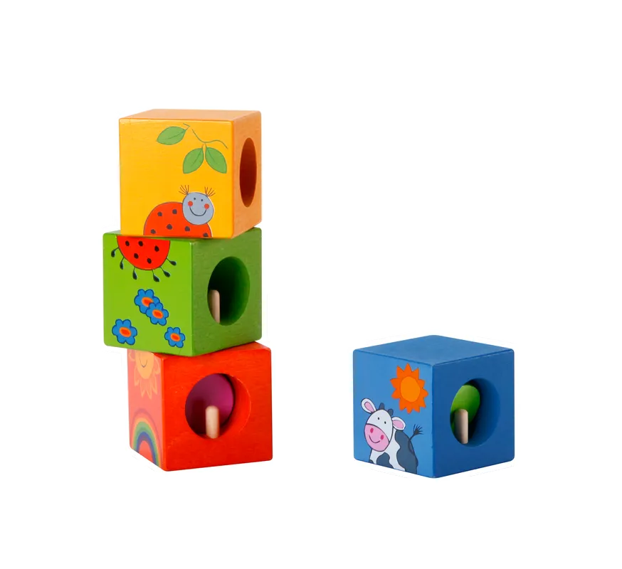Classic World Discovery Cubes With Animal Puzzle