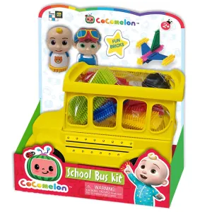COCOMELON FUN BRICKS SCHOOL BUS KIT