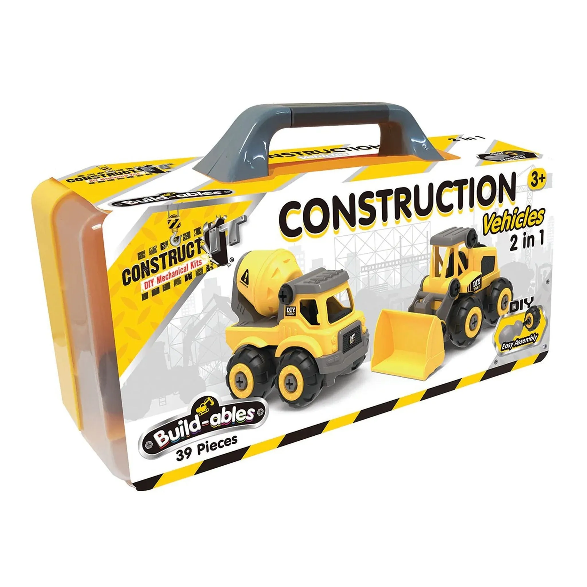 Construct It Build-Ables - Construction Vehicles 2 In 1