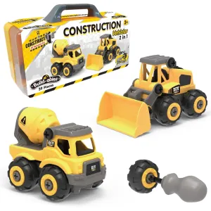 Construct It Build-Ables - Construction Vehicles 2 In 1