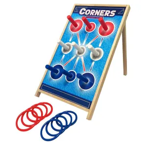 Corners Championship: Strategic Ring Toss Game - Outdoor & Party Fun, Ages 6 