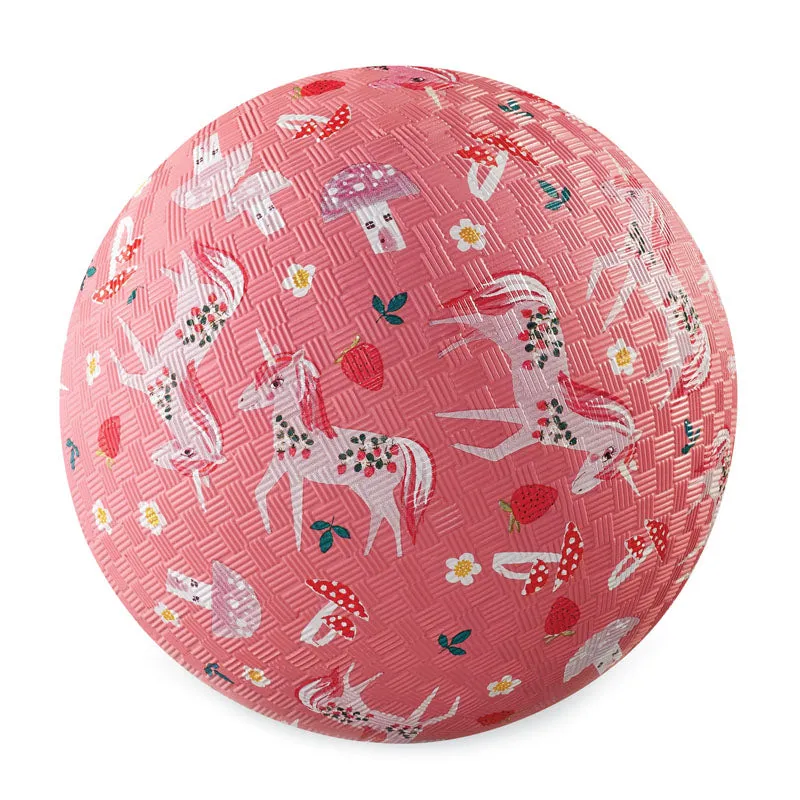 Croc Creek 7 Inch Playground Ball Unicorn Garden