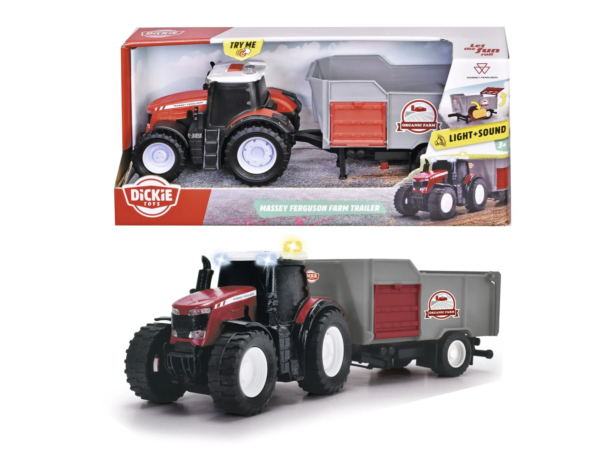 Dickie Massey Ferguson Farm Trailer