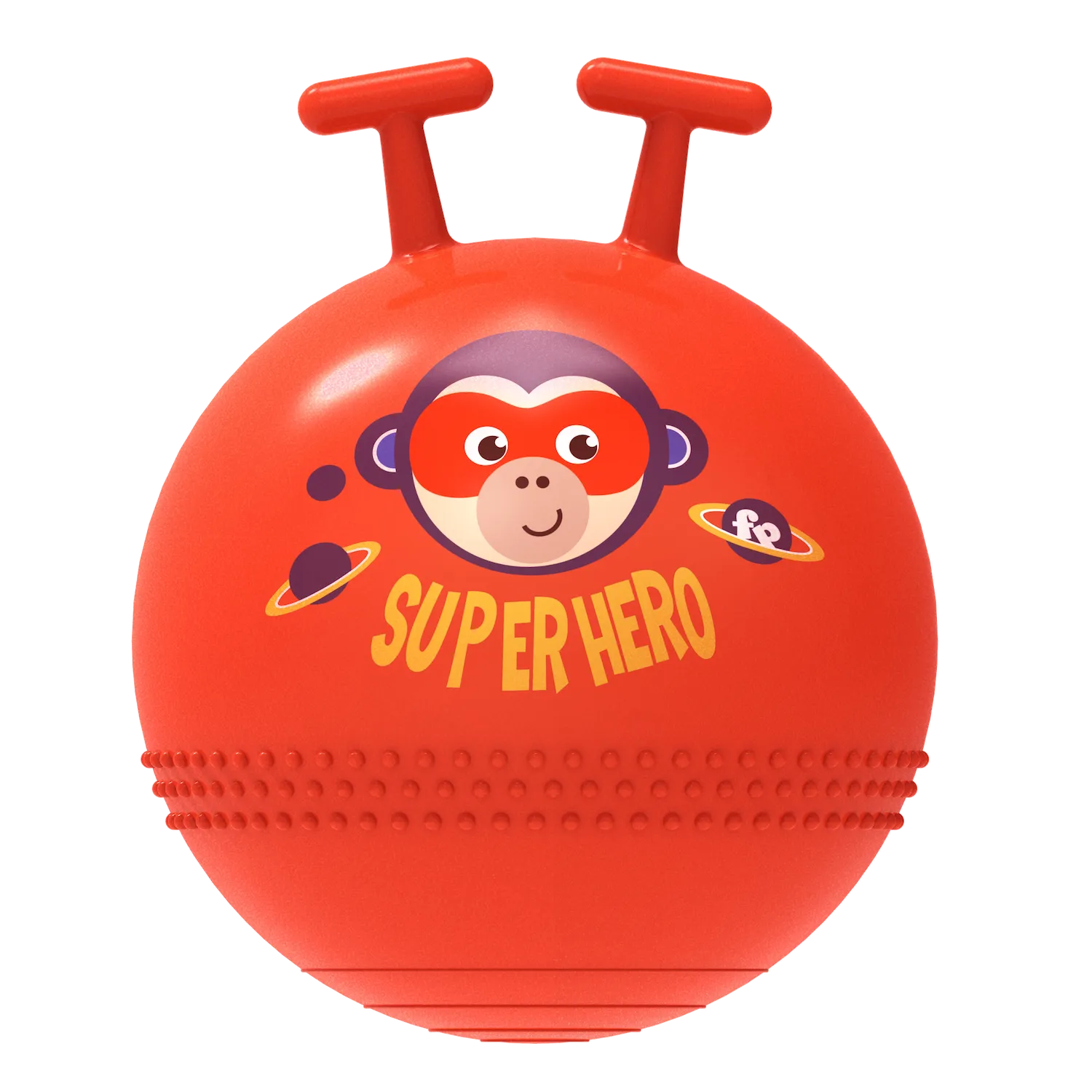 Fisher-Price 45cm Super Bouncy Ball With Pump Assorted Styles