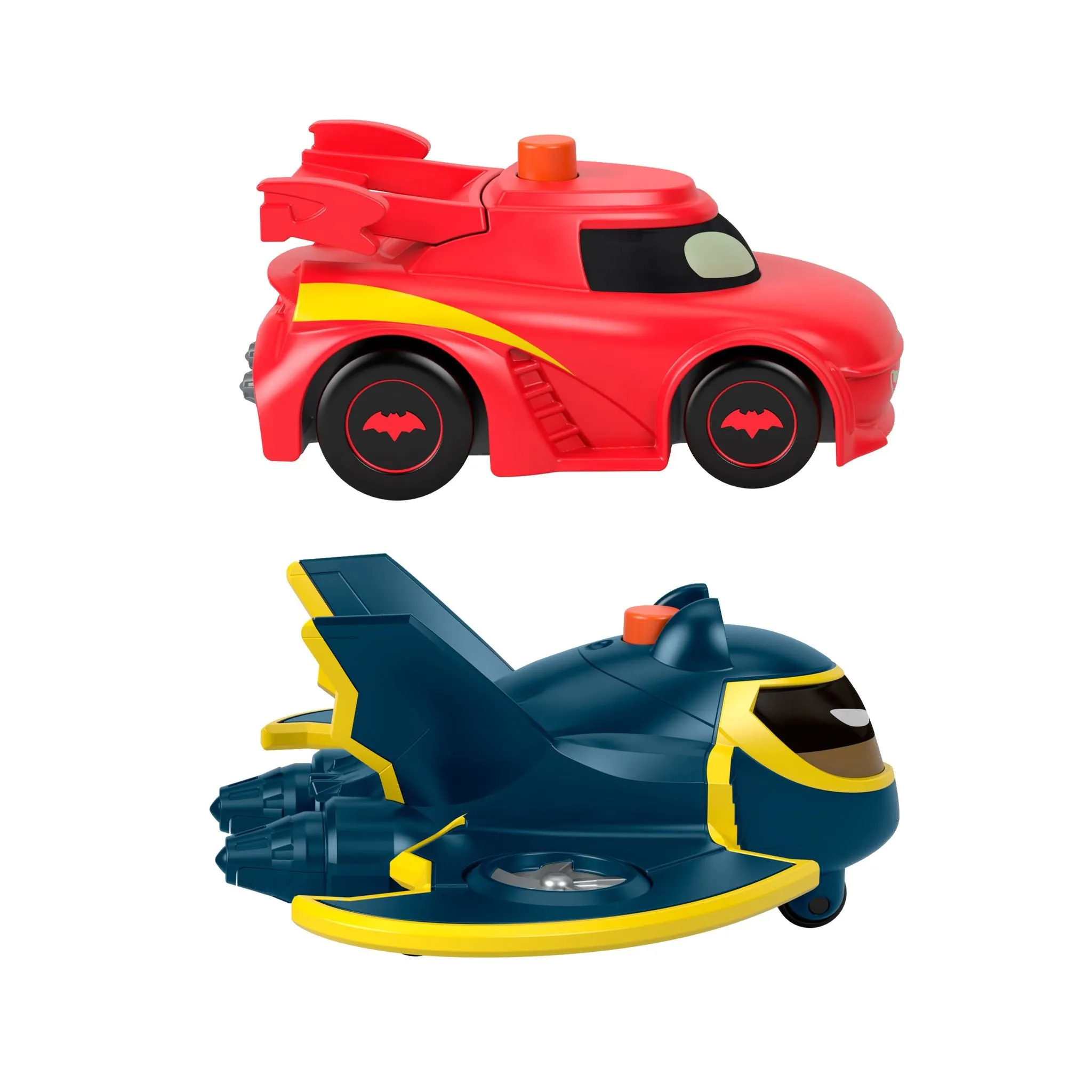 Fisher-Price Batwheels 1:55 Light Up 2 Pack-Redwing Batwing