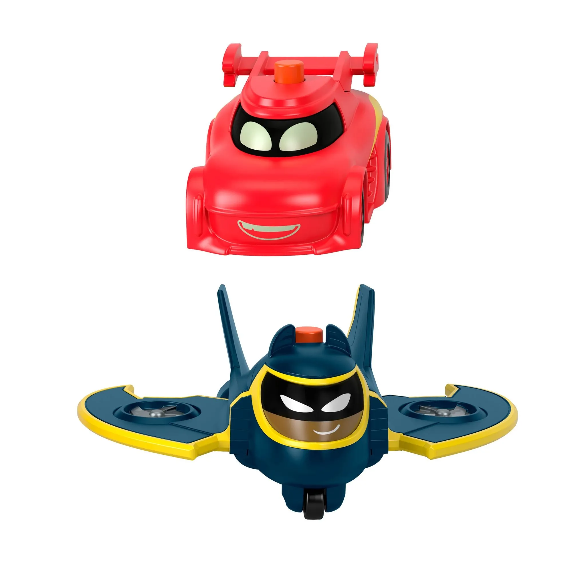 Fisher-Price Batwheels 1:55 Light Up 2 Pack-Redwing Batwing