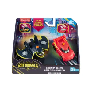 Fisher-Price Batwheels 1:55 Light Up 2 Pack-Redwing Batwing