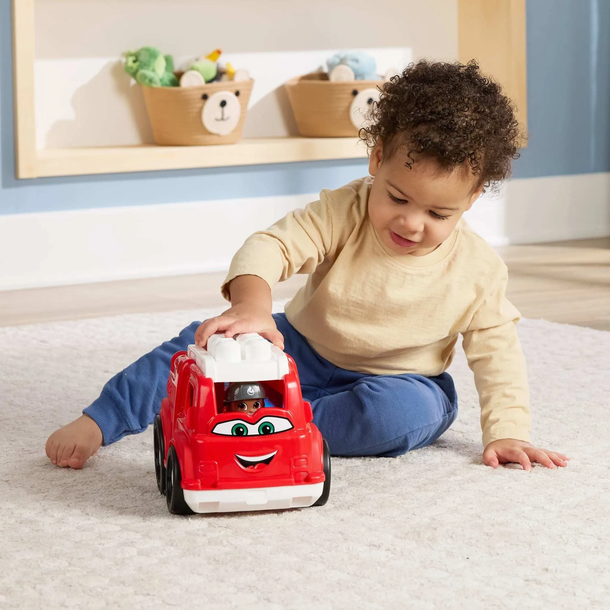 Fisher-Price MEGA BLOKS First Builders Freddy Firetruck