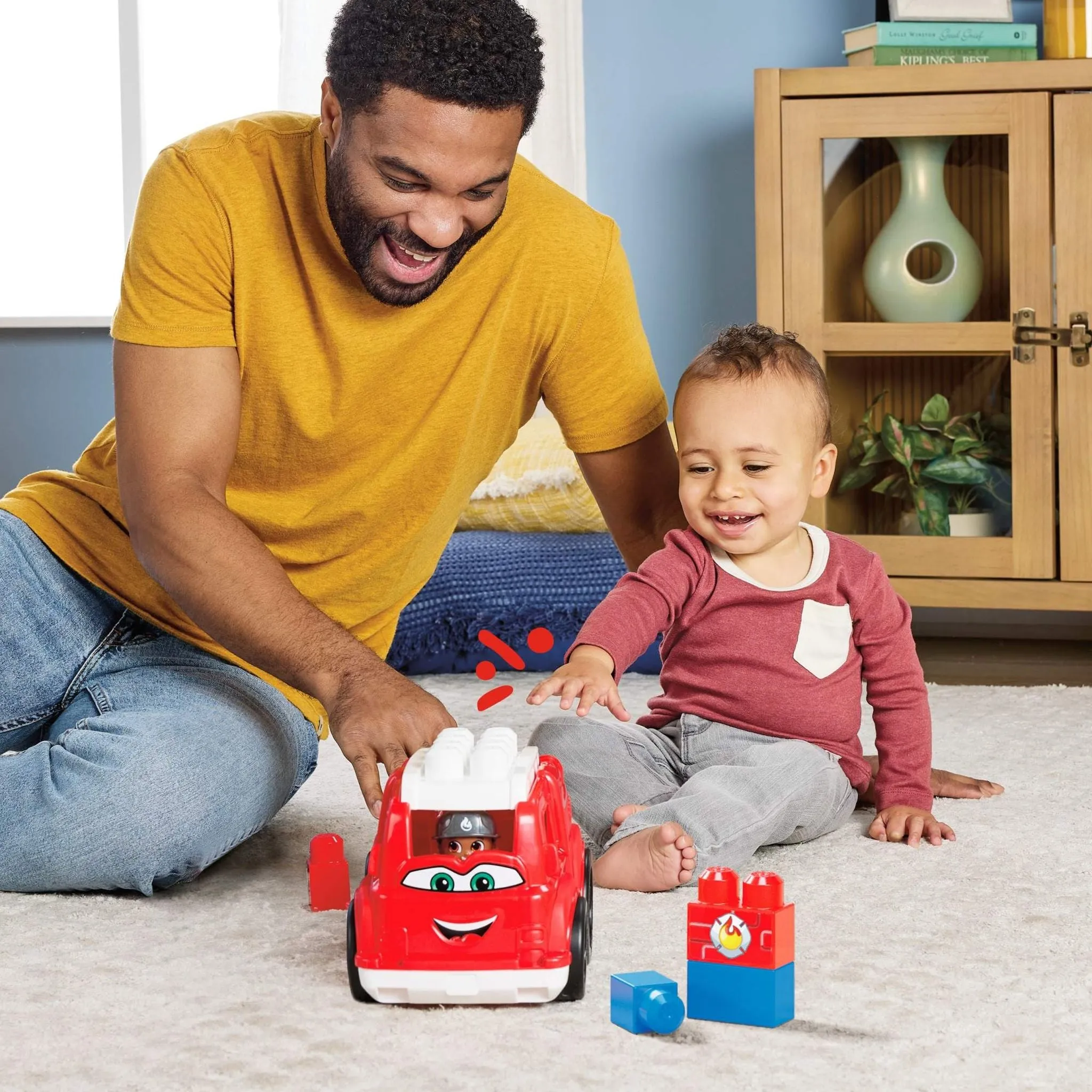 Fisher-Price MEGA BLOKS First Builders Freddy Firetruck
