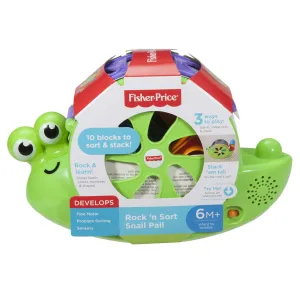 Fisher-Price Rock 'N' Sort Snail Pail
